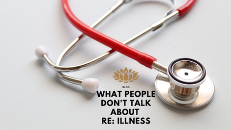 What People Don't Talk About re: Chronic Illness