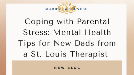 Coping with Parental Stress: Mental Health Tips for New Dads from a St. Louis Therapist