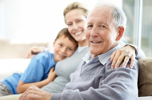 A child, mother and grandfather spending time together. Being a care taker of your parents and children can cause a lot of stress and depression. Marble Wellness is located in STL and offers counseling for families, couples and individuals. Marble Wellness can see teens, children and adults. 