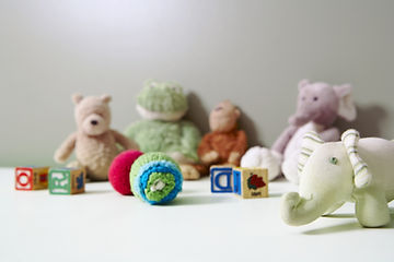 Toys that might be used at a Play Therapy session with a St. Louis therapist at Marble Wellness