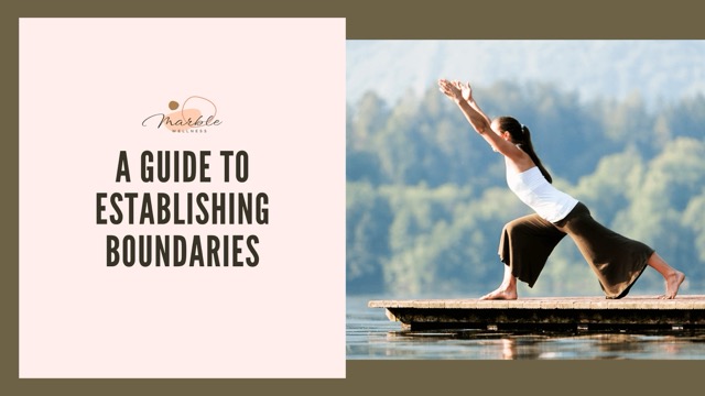 Blog post cover for "A Guide to Establishing Boundaries" written by a West Loop Chicago therapist.