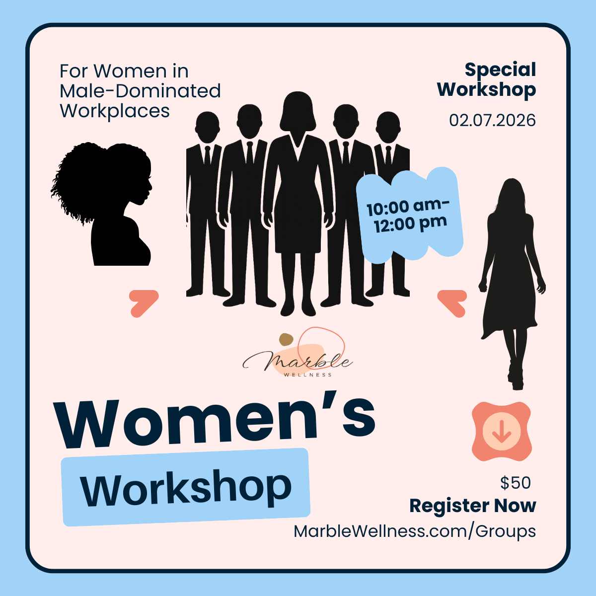 Women in Male Dominated Fields Workshop Therapy in Ballwin MO Groups